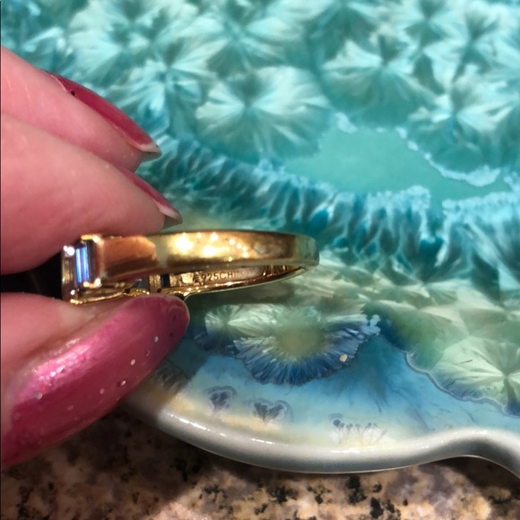 Women’s Gold Color over Sterling Ring Approx size 5 - Picture 8 of 17